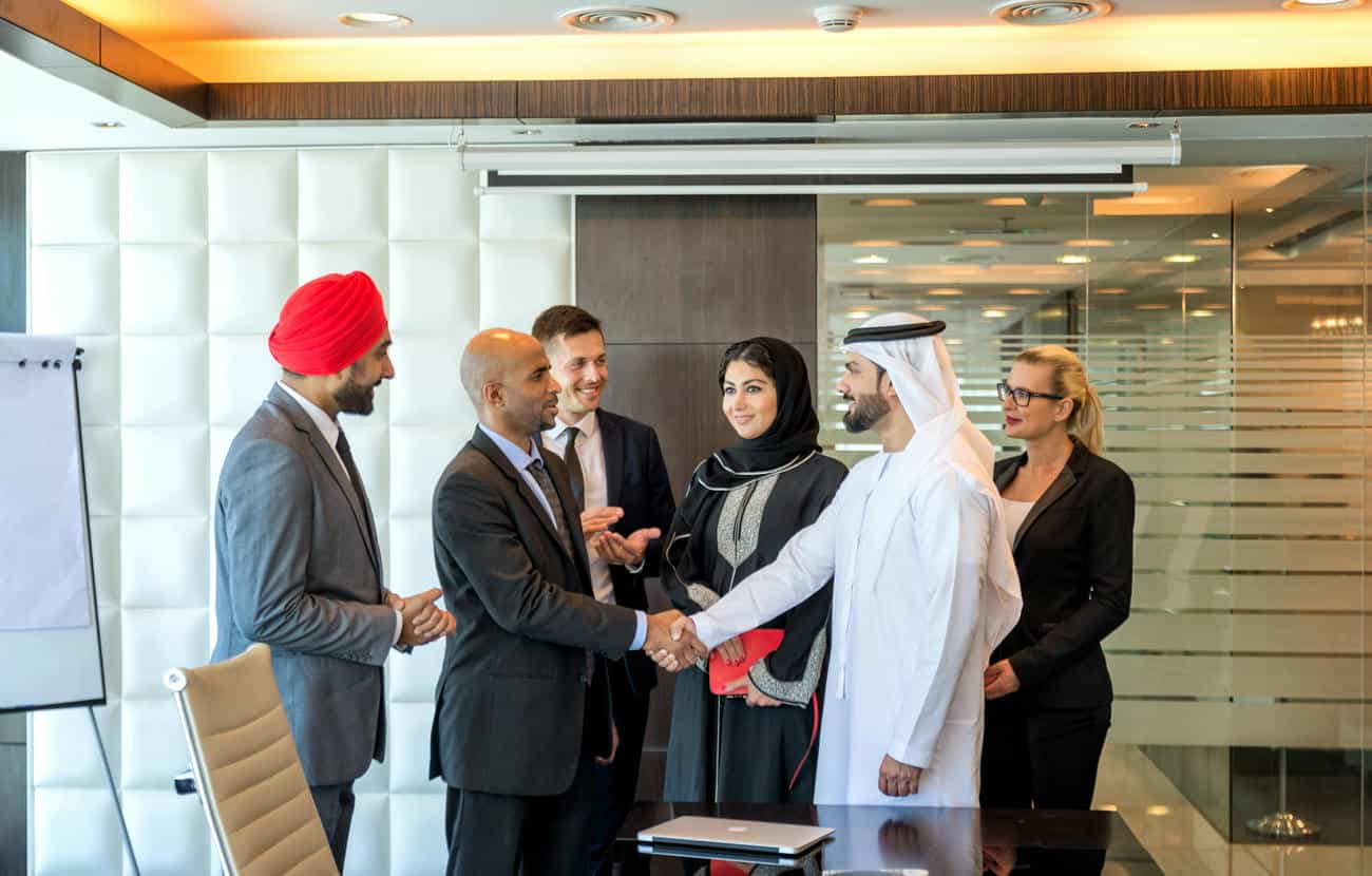 Business Team at Arabian travel market 2025